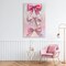 Stupell Industries Blush And Satin Bows Canvas, design by Annabelle Hall